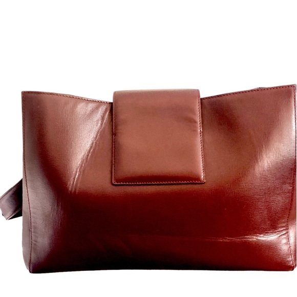 Must De Cartier Turn Lock Shoulder Leather Bag Gold Hardware W / COA Multi-HP - Picture 8 of 15